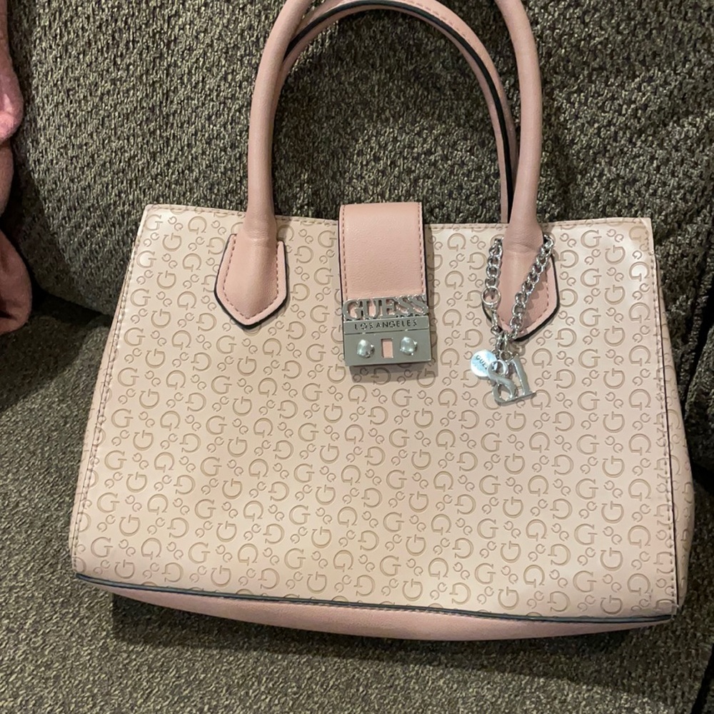 Pink Guess purse